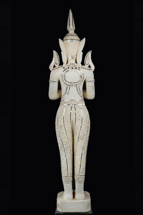 150cm Antique White Thai Angel