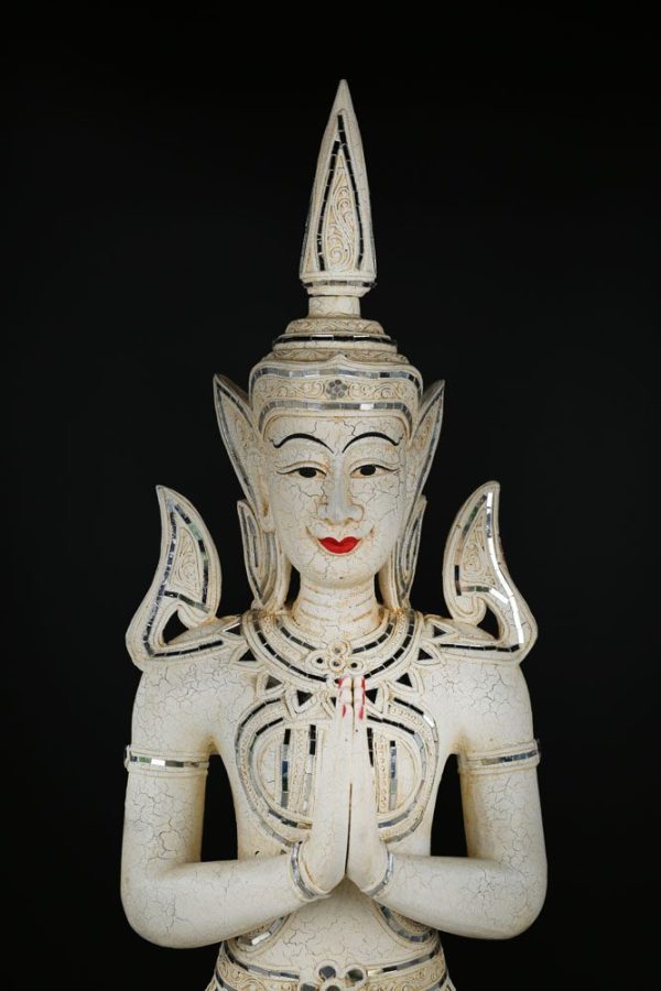 150cm Antique White Thai Angel