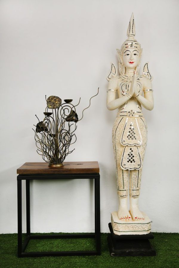 150cm Antique White Thai Angel