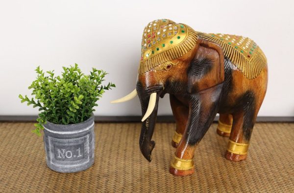 27cm Decorated Elephant