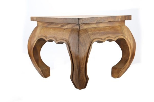 40cm Wooden Opium Table