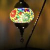 Turkish Mosaic Large Swan Lamp Sun Beam - 46cm