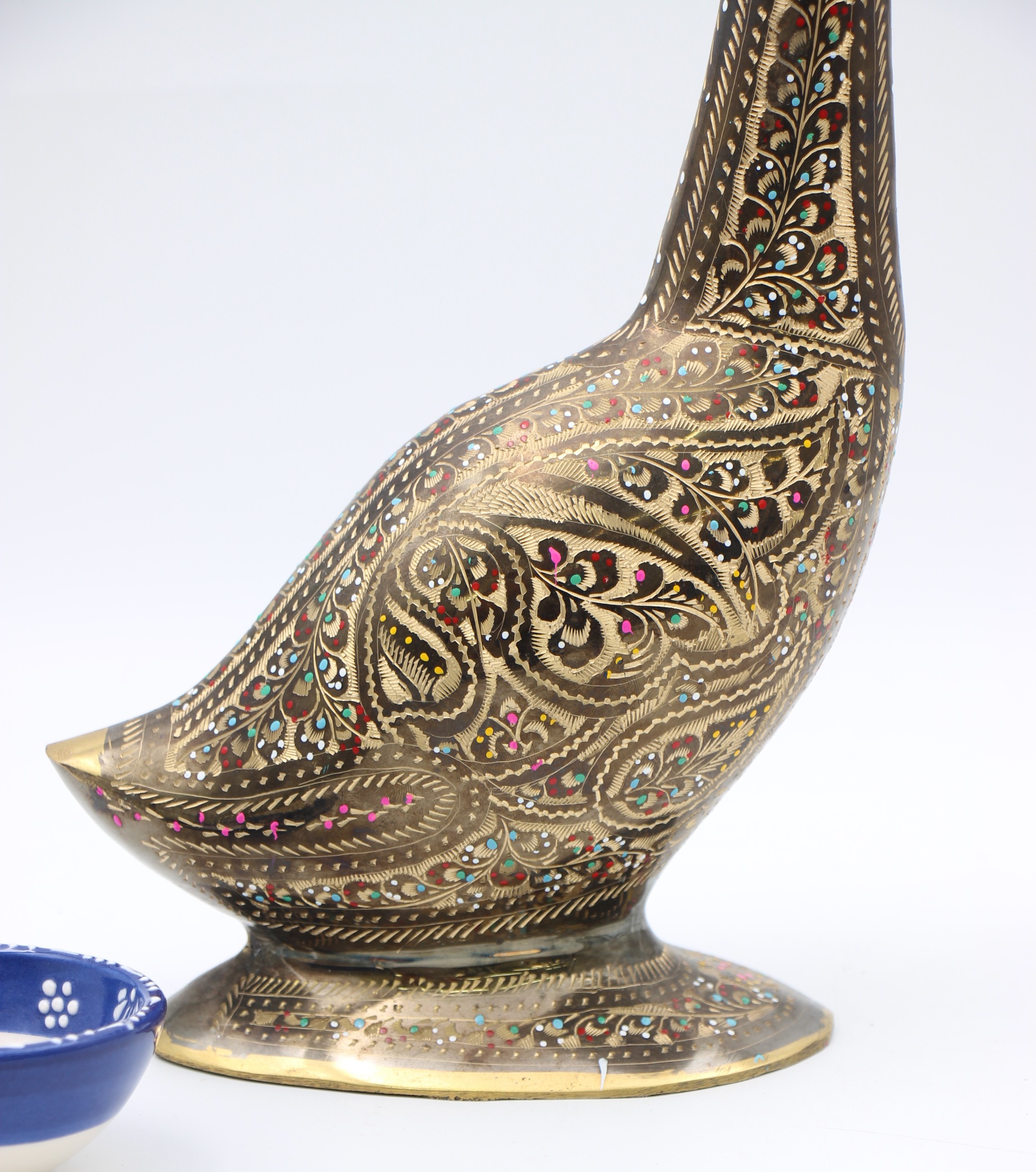 Brass Handcrafted Duck Long Neck 3
