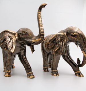 Stunning Hand Crafted Ornate Brass Animals
