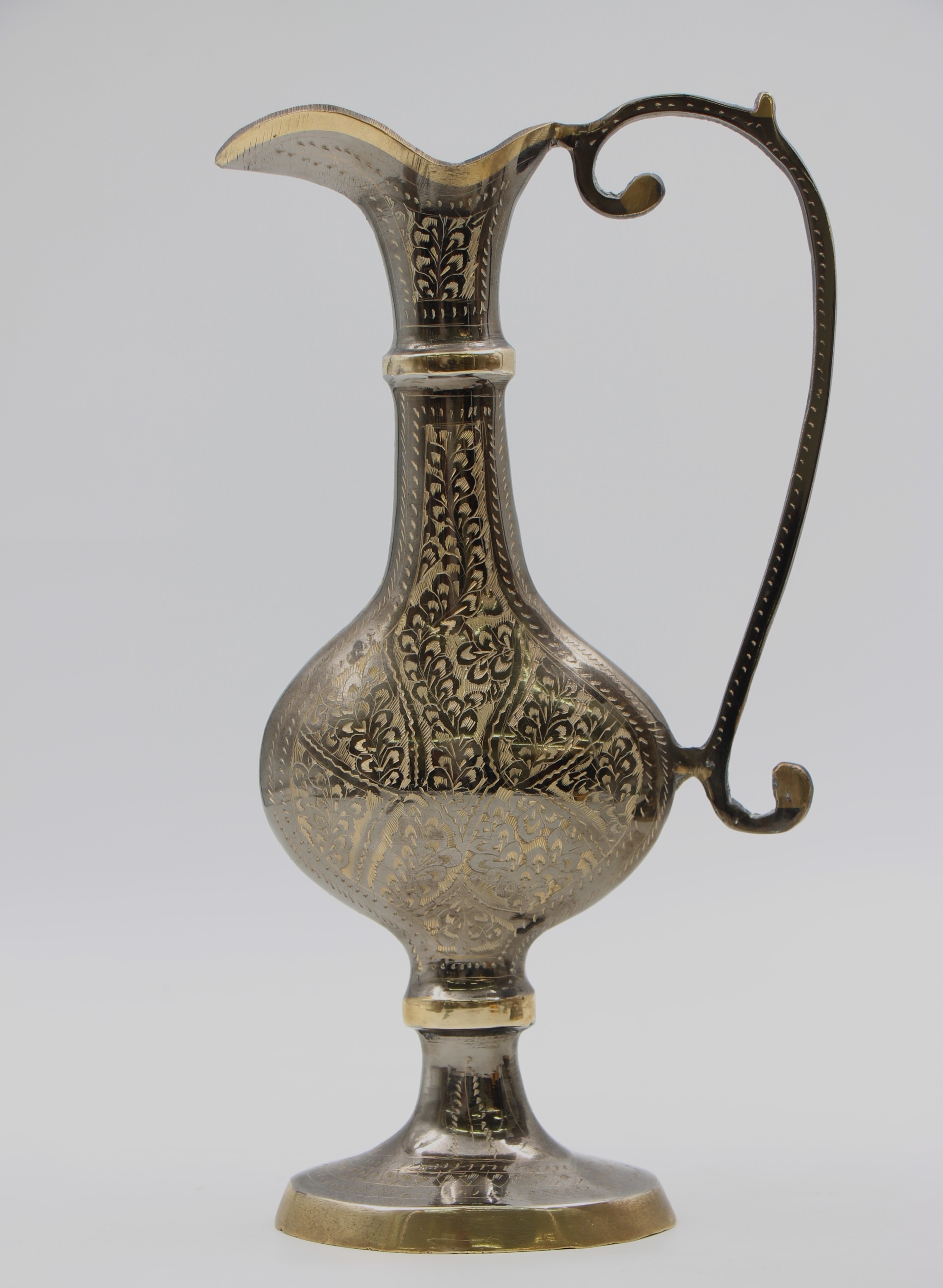 Brass Handcrafted Ketar Jug 30cm 1