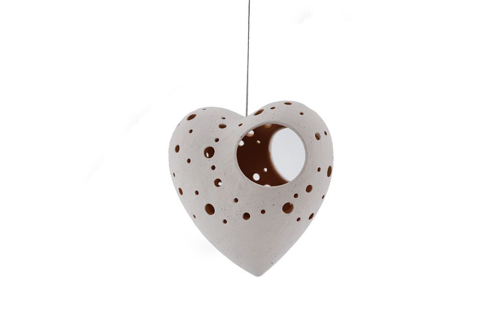 Heart Tea Light Candle Hanger