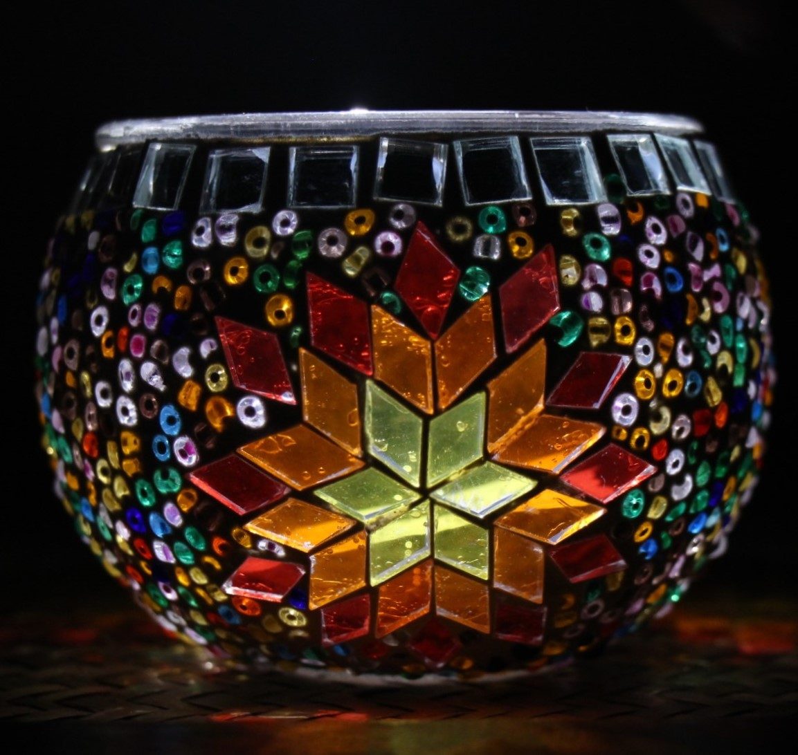 Turkish Mosaic Candle Holder 5 - Nirvana