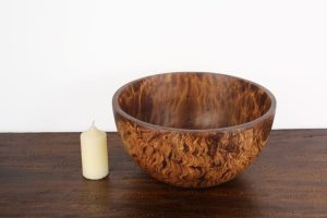Mangowood 25cm Bowl Light Brown