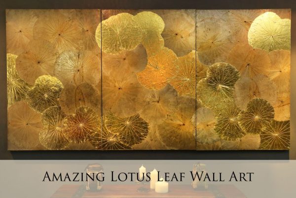 Lotus Leaf Wall Art