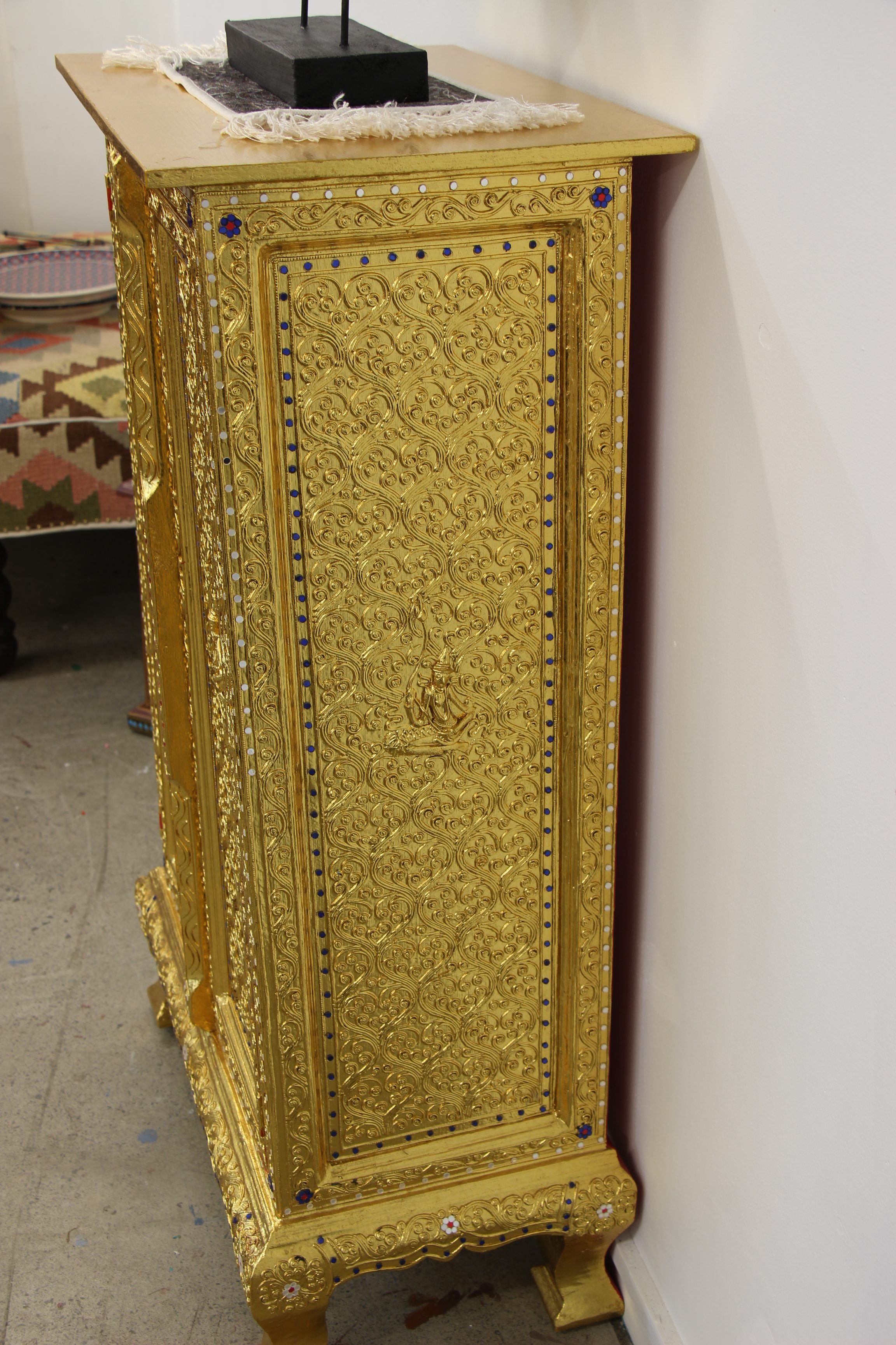 Ornate Thai Unit With Thai Angels 3