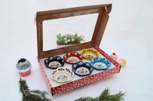 Turkish Ceramic 8cm Bowl 6pk Gift Sets