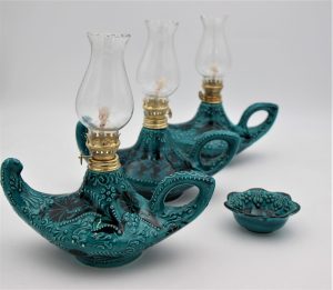 Hand Crafted Turkish Ceramic Lamps