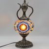 Turkish Mosaic Large Teapot Table Lamp Fireball