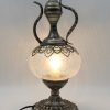Turkish Mosaic Large Teapot Table Lamp Ottoman