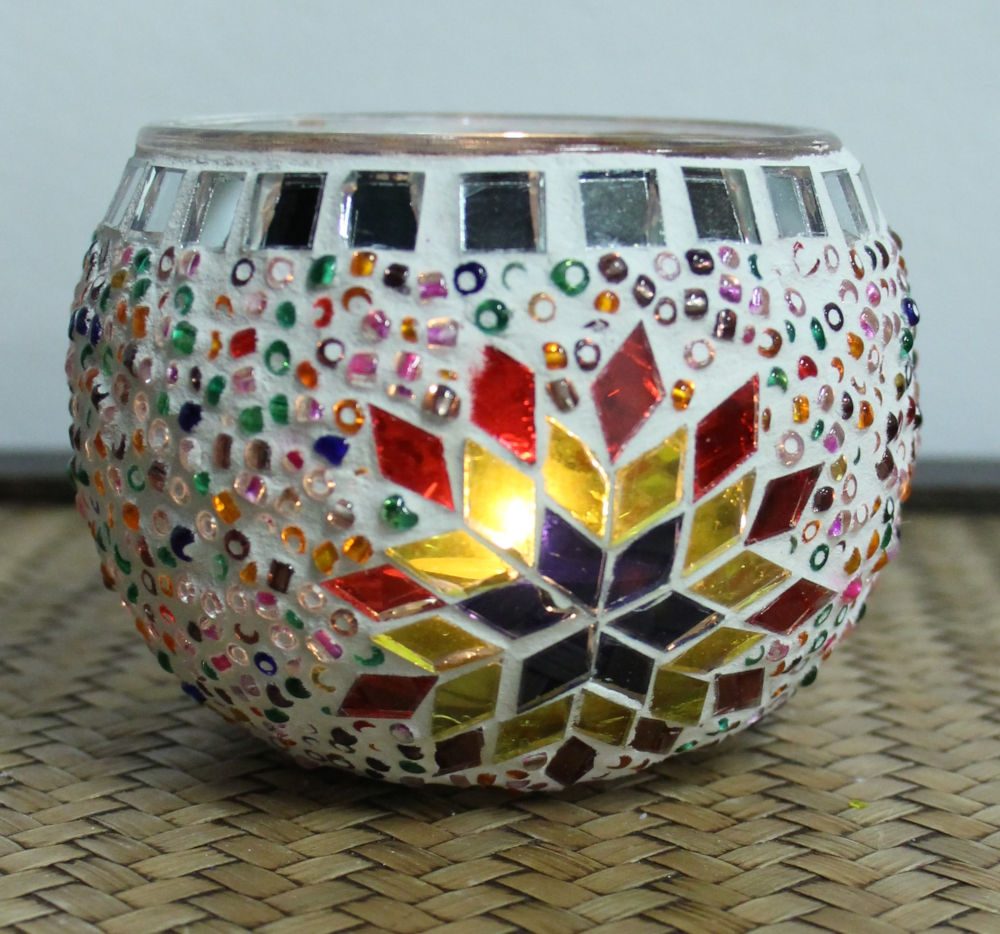 Turkish Mosaic Candle Holder 5 Nirvana