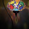 Turkish Mosaic Swan Table Lamp Xtra Large Mosaic Star