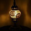 Turkish Mosaic Table Lamp Med Liquid Gold