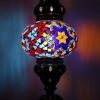 Turkish Mosaic Table Lamp Medium Mosaic Moon Orbit