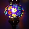Turkish Mosaic Table Lamp Medium Shattered Star