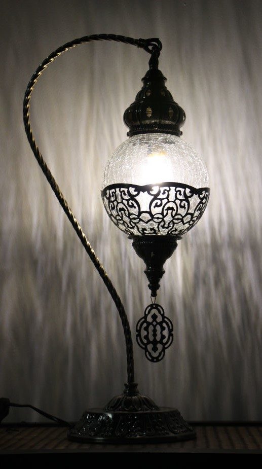 Turkish Ottoman Swan Table Lamp