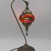 Turkish Mosaic Large Swan Lamp Cracked Rainbow