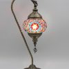 Turkish Mosaic Large Swan Lamp Star Blast- 46cm