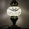 Turkish Mosaic Table Lamp Medium White