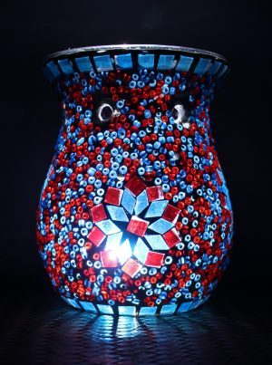 Turkish Mosaic Oil Burner