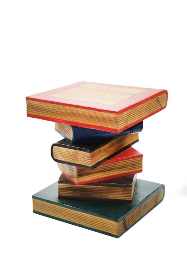 Wooden Book Table Coloured