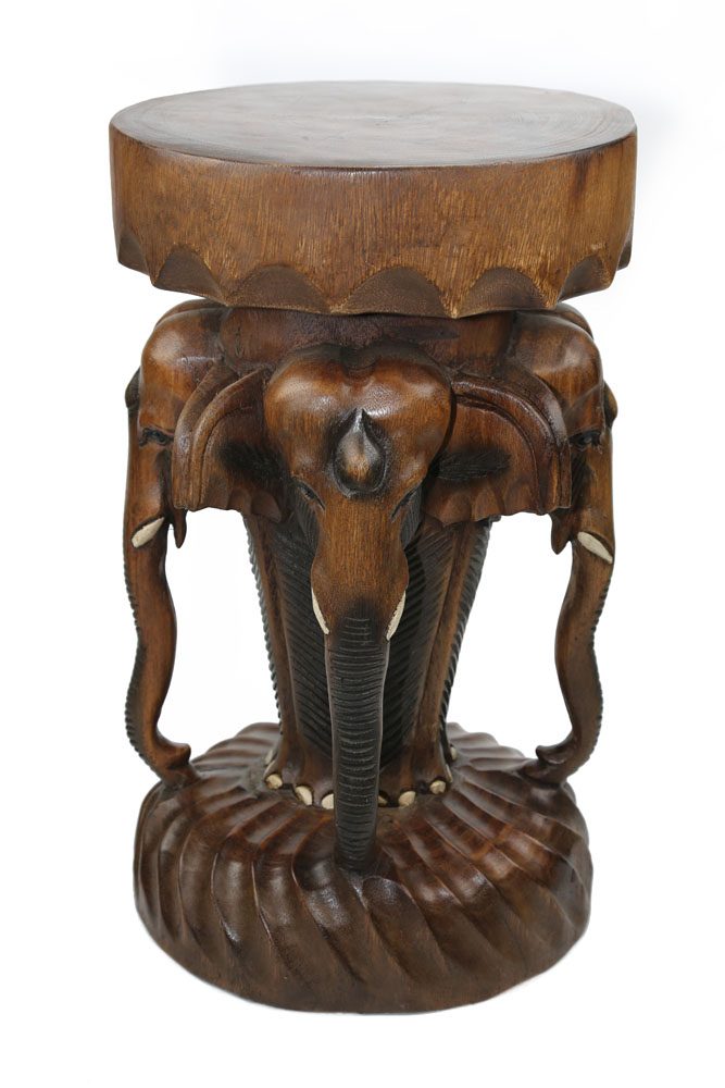 Wooden Elephant Table Nirvana Eastern, Elephant Coffee Table Wood
