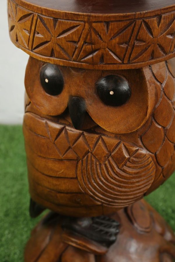 Wooden Owl Table