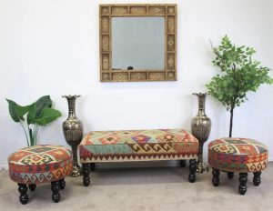 Hand Crafted Chobi Kilim Furniture Sets