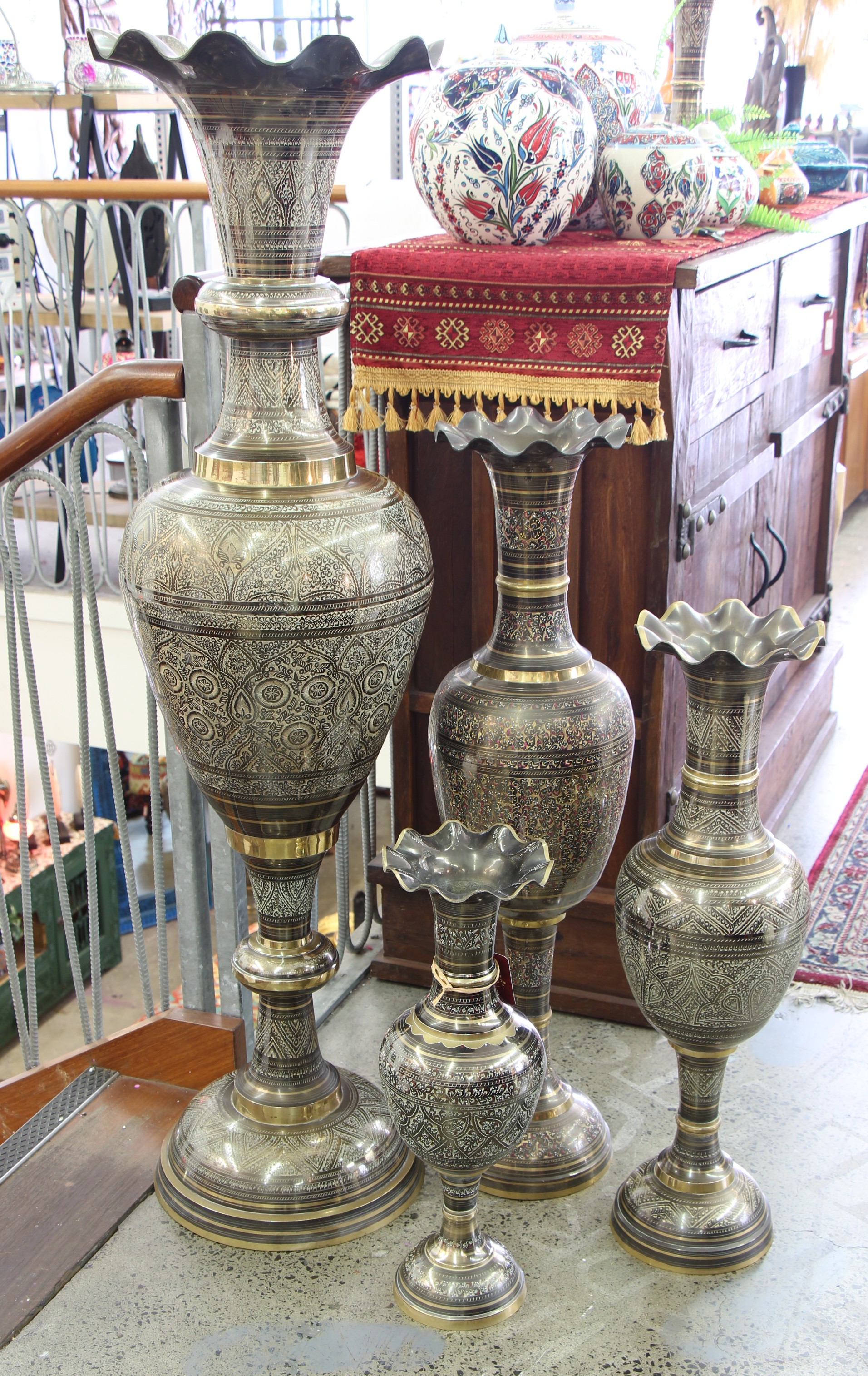 kashmiri vases
